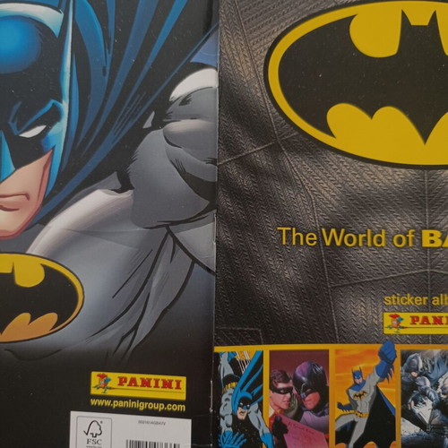 Panini album World of Batman 2016 used, completed