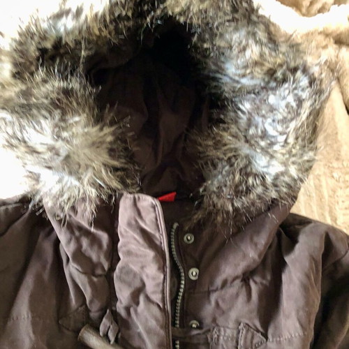 Esprit winter jacket like new, brown, size M