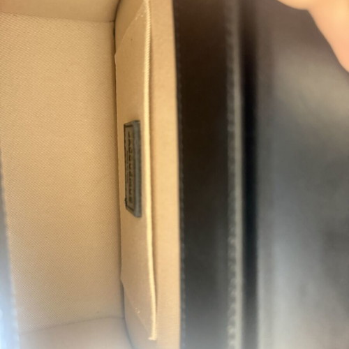 Jacquemus black structured handbag