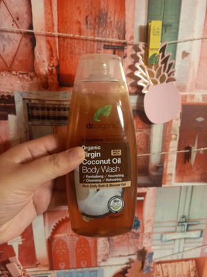 Dr.organic αφρόλουτρο καρύδα 200ml καινούργιο