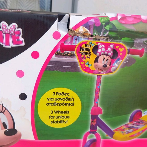 Minnie Scooter with 3 Wheels new