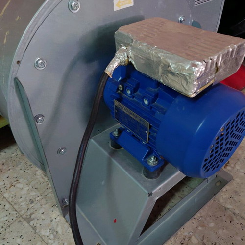 Kitchen ventilation motor 0.5Hp like new with 10-meter chimney