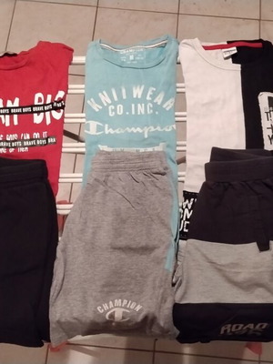 Boys' clothes like new, 25 pieces with swimwear, multicolored