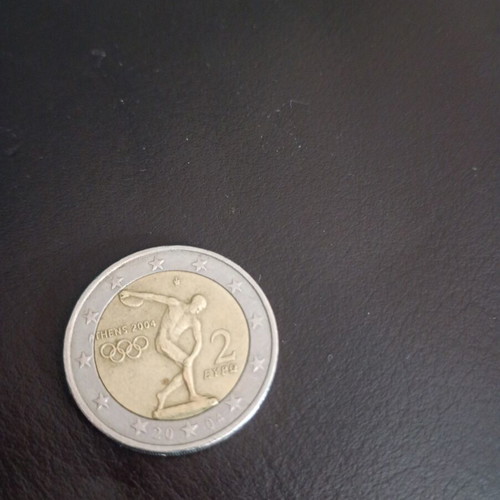2004 Greece 2 Euro Olympics commemorative coin