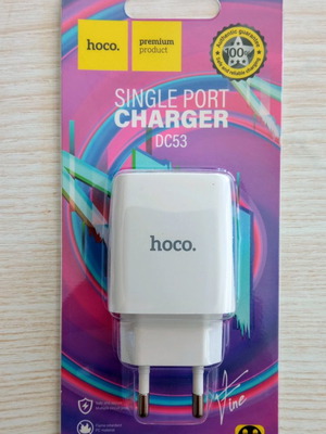 Φορτιστής κινητού τηλεφώνου USB καινούργιος, μία θήρα, 5V 2,1A