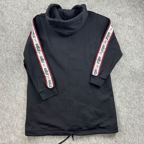 Gaelle Paris black hoodie sweatshirt, unisex streetwear