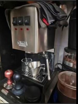 Gaggia New Classic Espresso Machine σαν καινούργιο με εξτρα αξεσουάρ
