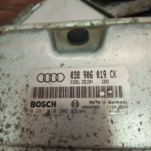 Engine computer Audi A3 1.9TDI used, 038906019CK, 0281010308