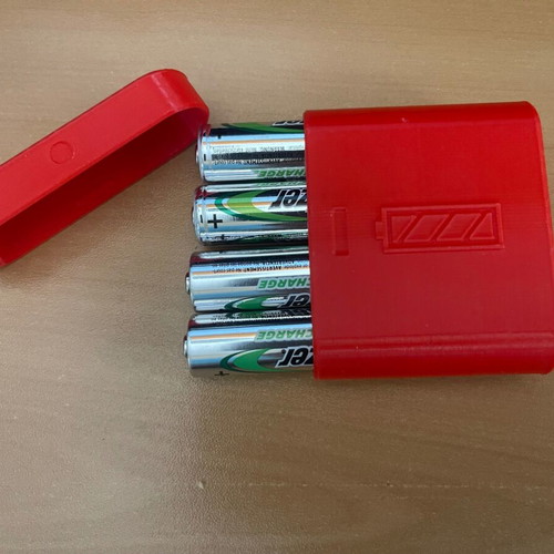 Battery cases AA pack of 2, 3D printed, new