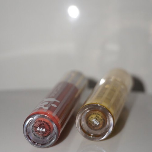 MAC Lipglass Gloss and Plumping Oil set new, shades 226 Casual, Ginger Zinger