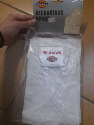 Dickies Redhawk work apron new, one size