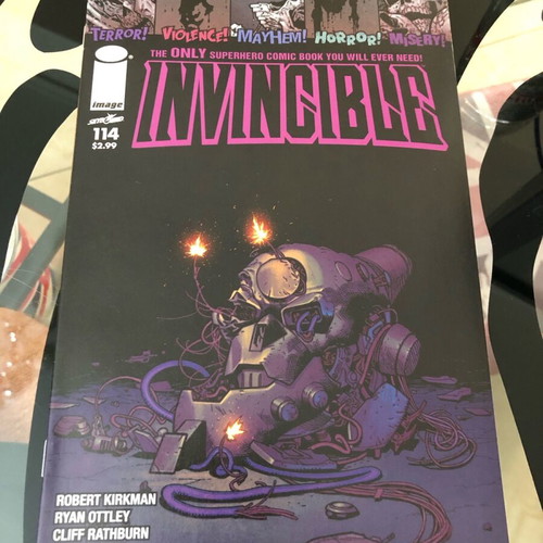 Invincible 114 new comic by Robert Kirkman and Ryan Ottley