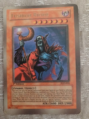 Fushioh Ritchie Yu-Gi-Oh! card, used