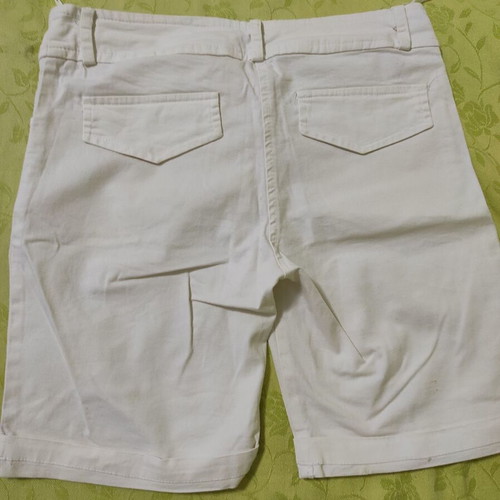 Positivo women's cotton shorts S white like new