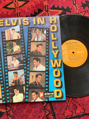 Elvis In Hollywood 1976 vinyl record used