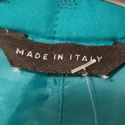 Quilted women's jacket like new, intense petrol color