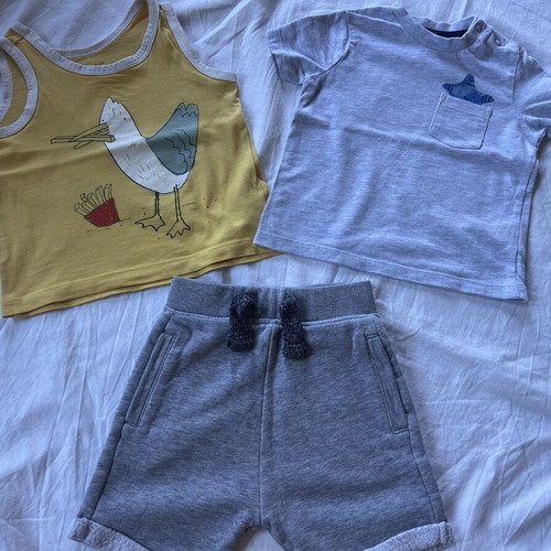 Baby clothing set used for 9-12 months boy