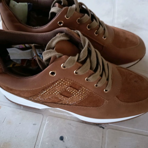 Shoes used brown size 38