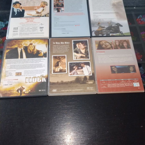 6 DVD Cinema & Thriller Collection with Greek subtitles