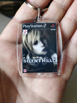 Silent Hill 3 PS2 keychain new, acrylic
