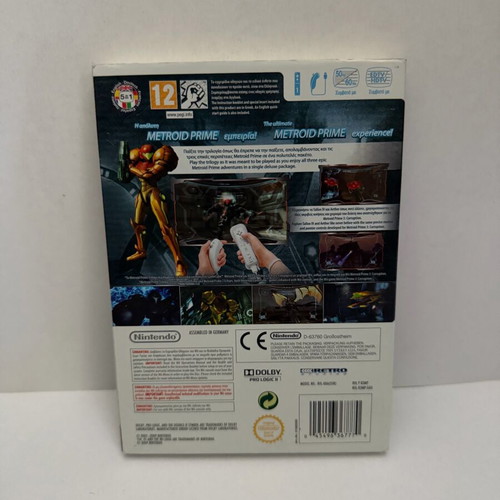 Metroid Prime Trilogy Collector’s Edition for Nintendo Wii like new with Greek manual