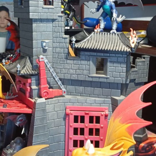 Playmobil Dragon Castle like new, ready assembled