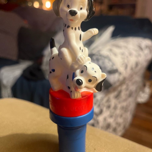 Disney 101 Dalmatians stamp used, 1990