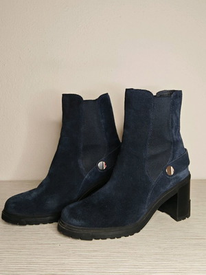 Blue Castor High Boots Tommy Hilfiger like new