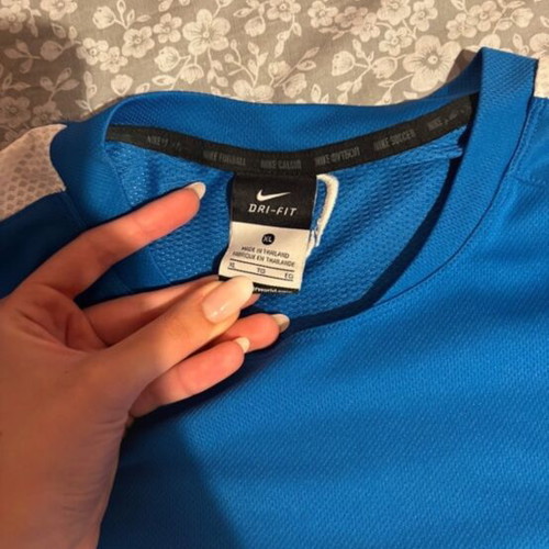 Nike Dri Fit sports shirt like new, size XL, blue