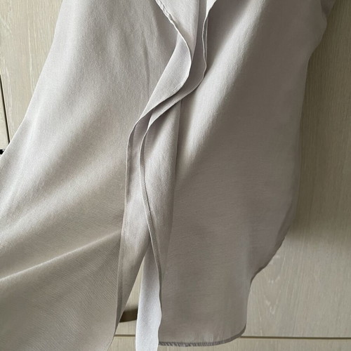 Zara blouse used, grey, size M