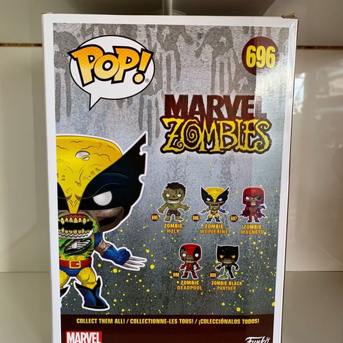 Funko POP! Marvel Zombies Zombie Wolverine Bobble-Head Supersized 10" употребяван