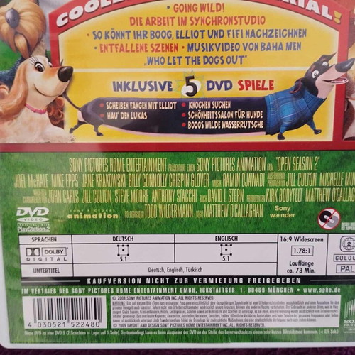 DVD Children’s Movie Jagdfieber 2 like new, German language