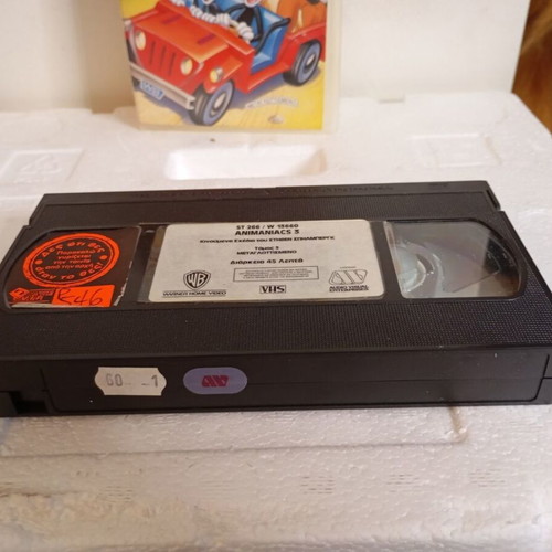 Animaniacs Vol 3 VHS tape like new, dubbed