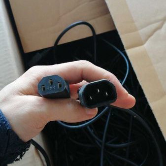 C13-C14 UPS power cable used