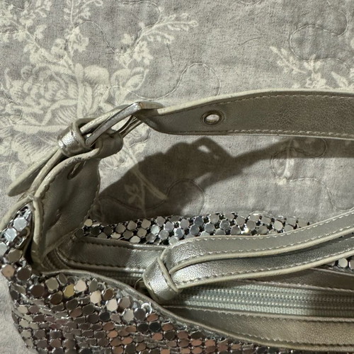 Small metallic shoulder bag Accessorize new
