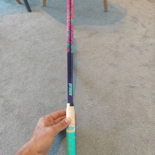 Prince Ace Face tennis racket used, women's and junior