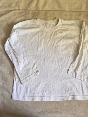 Womens plain white longsleeve shirt size S/XS used, ok condition