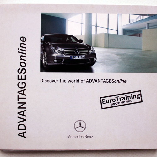 Mercedes-Benz Advantages Online Euro Training Info CD new