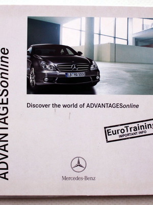 Mercedes-Benz Advantages Online Euro Training Info CD new
