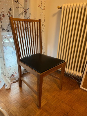 Wooden chair used