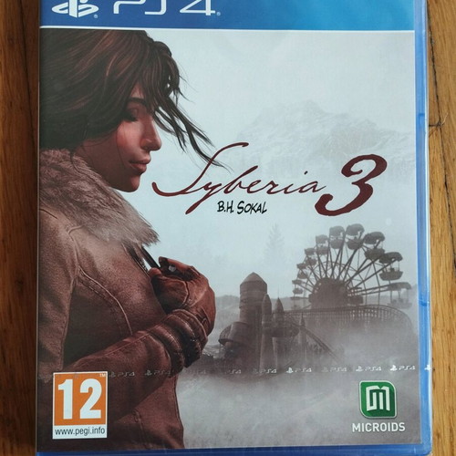 Syberia 3 PS4 Σφραγισμένο καινούργιο