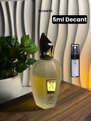 Xerjoff Naxos Eau de Parfum 5ml decant like new