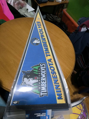 Minnesota Timberwolves NBA pennant XXL new