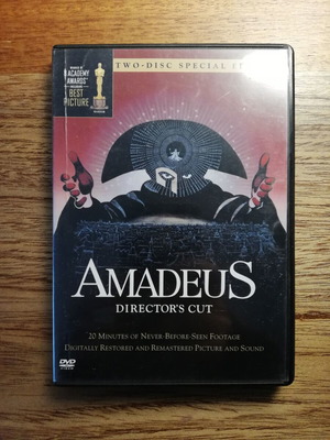 Amadeus DVD used with Greek subtitles