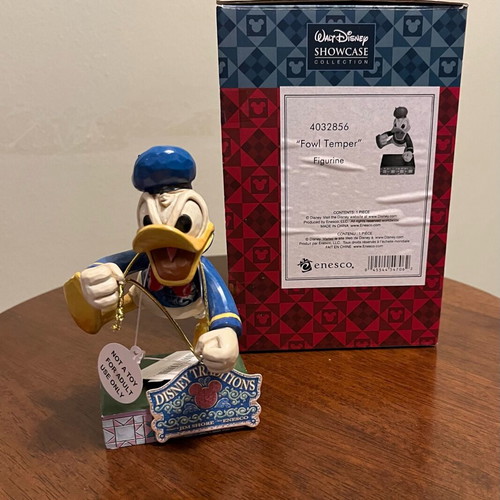 Donald Duck Flow Temper Figurine Disney Traditions by Jim Shore new