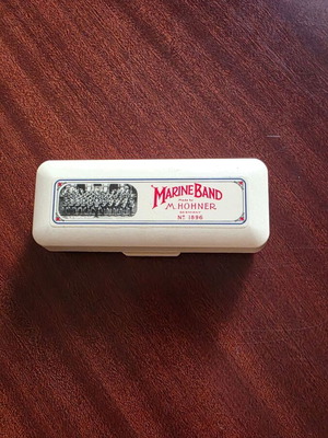 Φυσαρμόνικα Hohner Marine Band 1896/20 διατονική σε Ντο με αυθεντική θήκη
