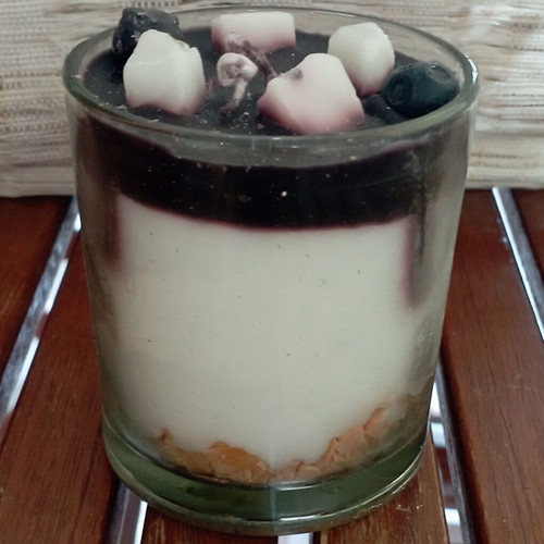 Homie dessert candle jar with cookies and chocolate, 180g