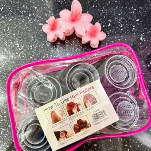 Hair Roller Set new with clip gift