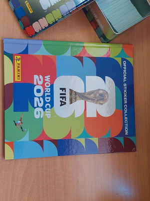 Panini World Cup 2026 άλμπουμ αυτοκόλλητων καινούργιο με όλα τα 980 αυτοκόλλητα