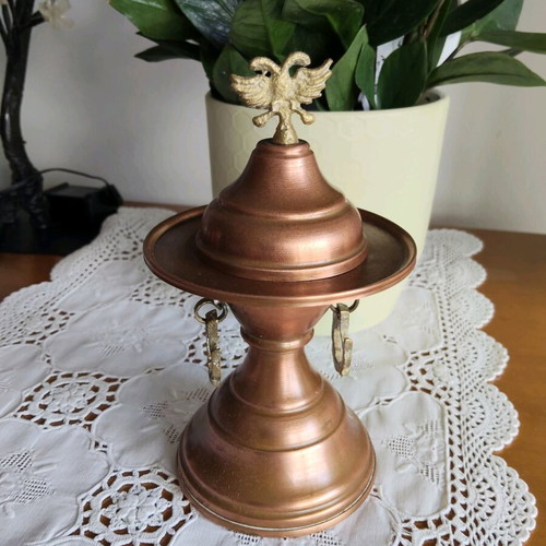 Decorative incense burner copper like new